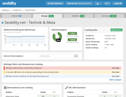 Technik & Meta-Daten Analyse Dashboard